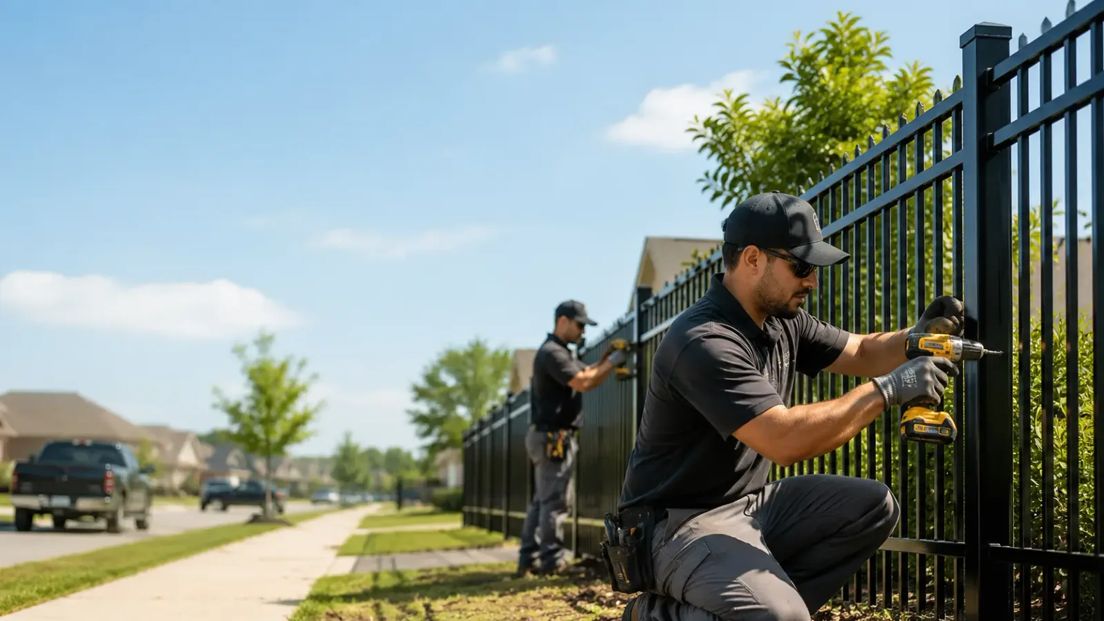 Metal Fence Installation in Leland, MI